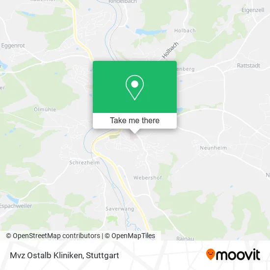 Карта Mvz Ostalb Kliniken
