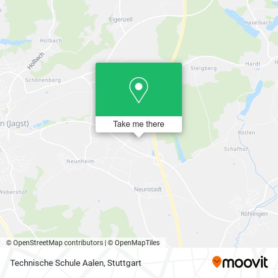 Technische Schule Aalen map