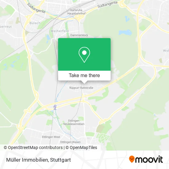 Карта Müller Immobilien