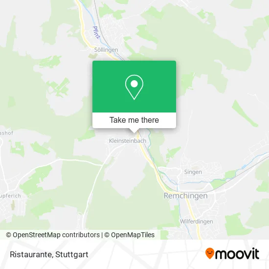 Карта Ristaurante