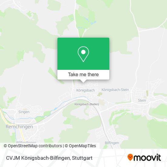 CVJM Königsbach-Bilfingen map