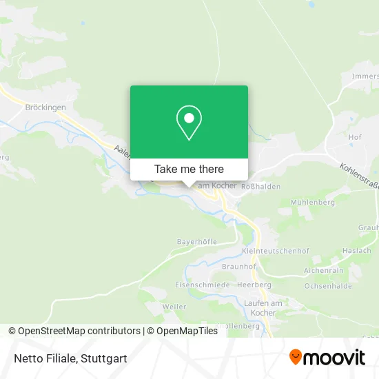 Карта Netto Filiale