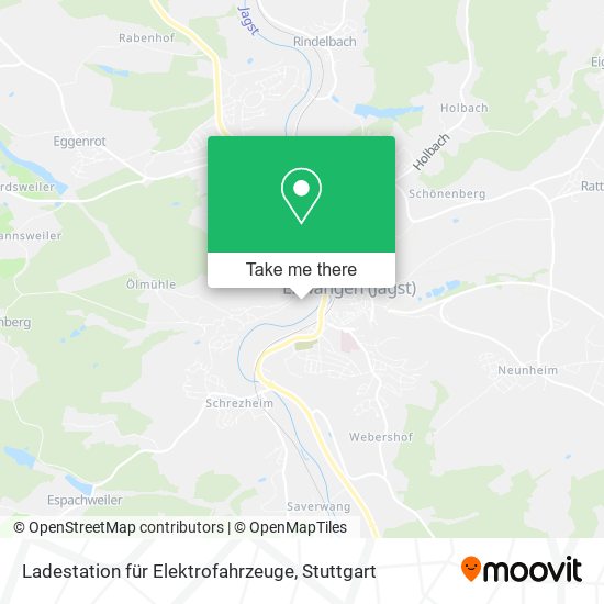 Ladestation für Elektrofahrzeuge map