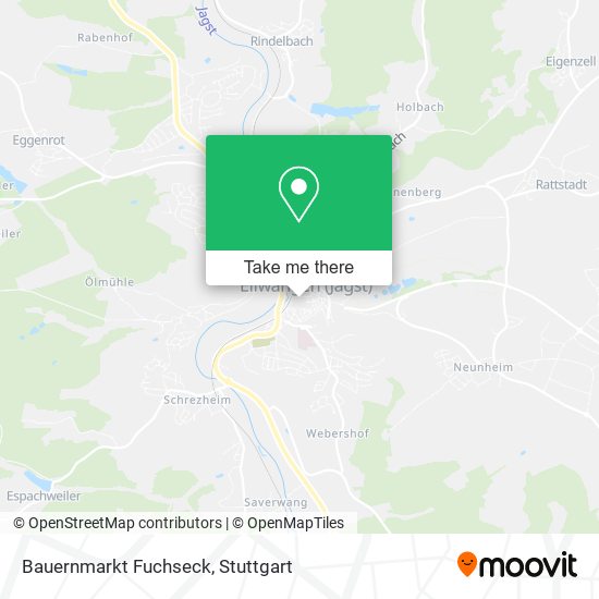 Bauernmarkt Fuchseck map
