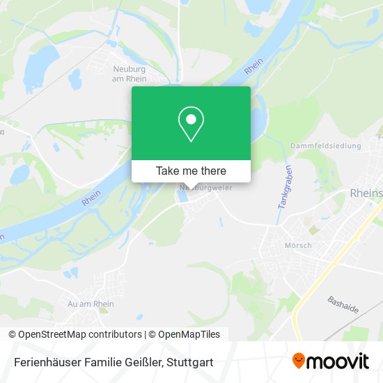 Ferienhäuser Familie Geißler map