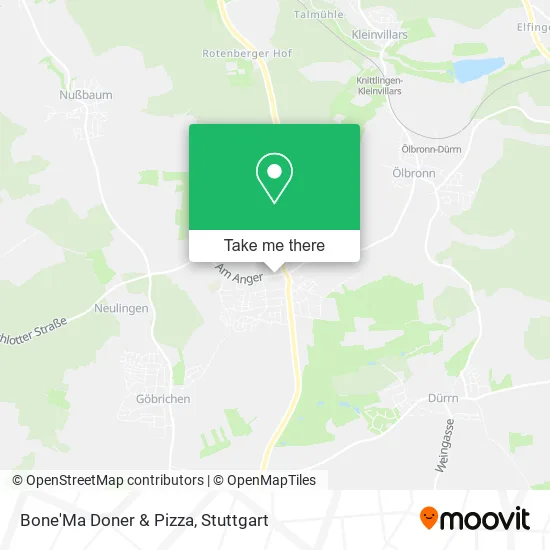Карта Bone'Ma Doner & Pizza