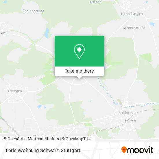 Карта Ferienwohnung Schwarz