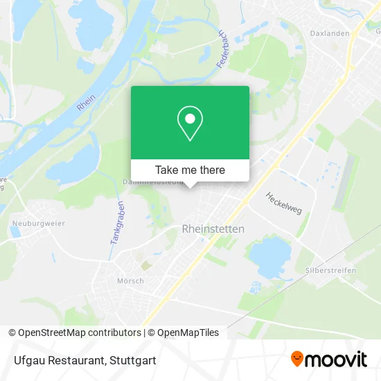 Карта Ufgau Restaurant