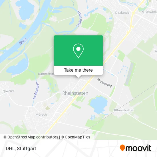 Карта DHL