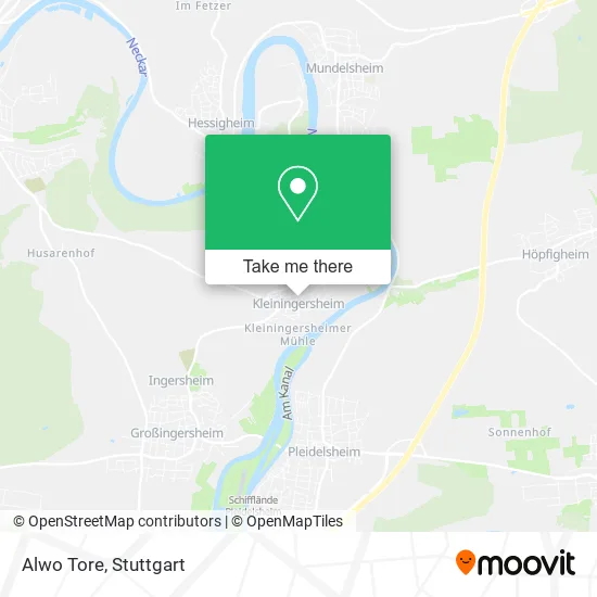 Карта Alwo Tore