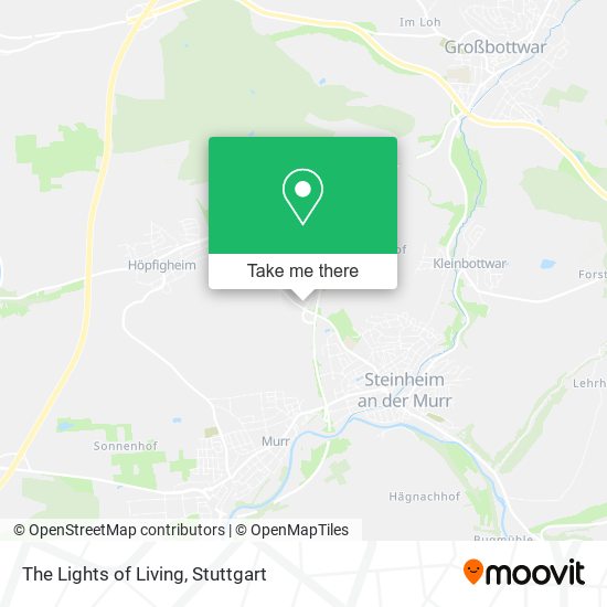 The Lights of Living map