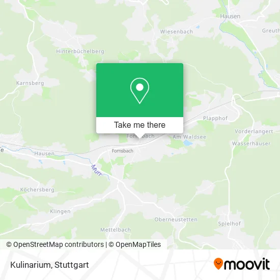 Карта Kulinarium