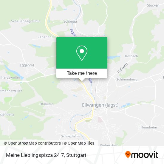 Meine Lieblingspizza 24 7 map
