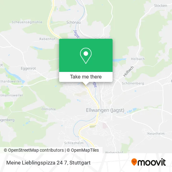 Карта Meine Lieblingspizza 24 7