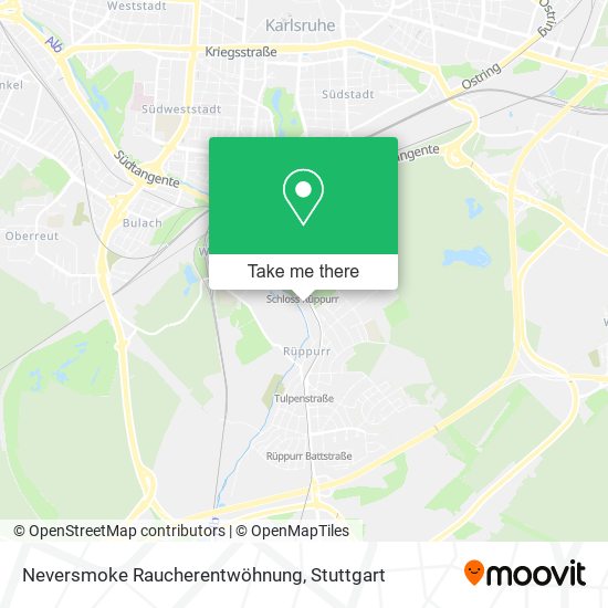 Neversmoke Raucherentwöhnung map