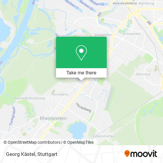 Карта Georg Kästel