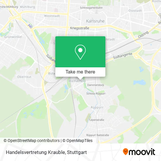 Карта Handelsvertretung Krauble