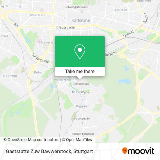 Gaststatte Zuw Bawwerstock map