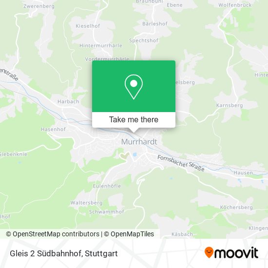 Gleis 2 Südbahnhof map