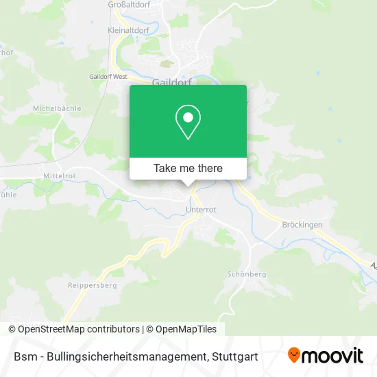 Карта Bsm - Bullingsicherheitsmanagement
