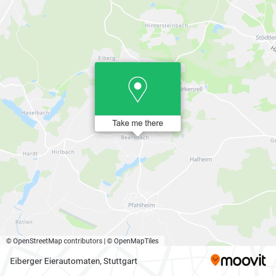 Eiberger Eierautomaten map