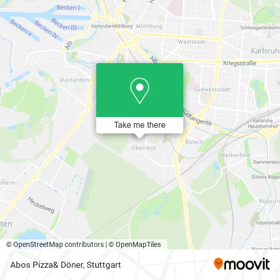 Карта Abos Pizza& Döner