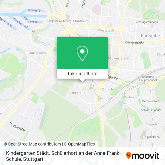 Kindergarten Städt. Schülerhort an der Anne-Frank-Schule map