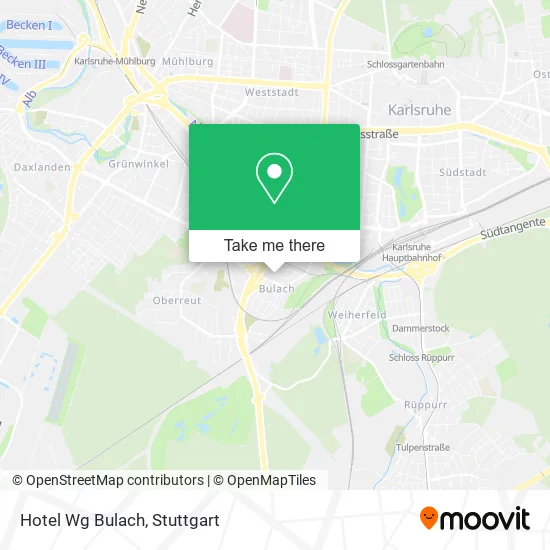 Карта Hotel Wg Bulach
