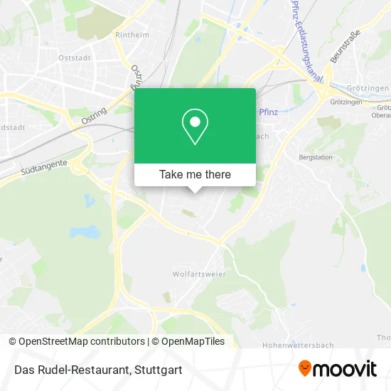 Карта Das Rudel-Restaurant