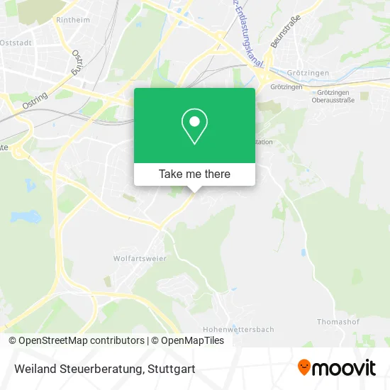Карта Weiland Steuerberatung