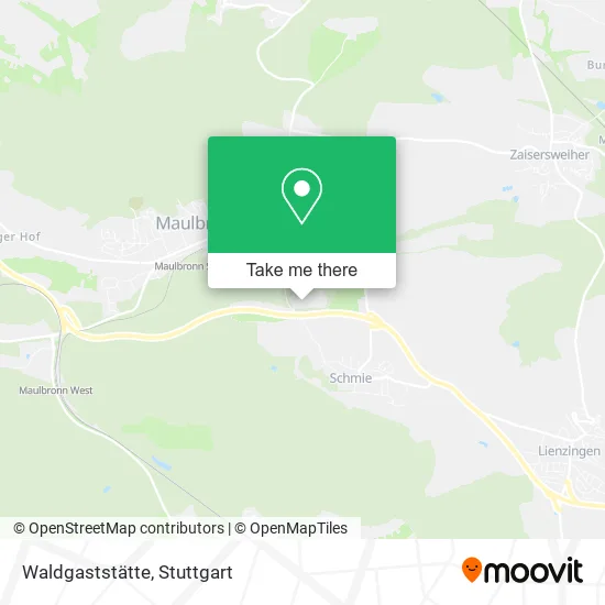 Карта Waldgaststätte