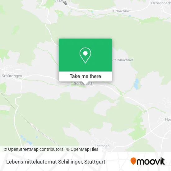 Карта Lebensmittelautomat Schillinger