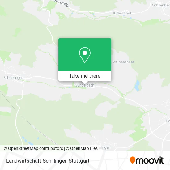 Карта Landwirtschaft Schillinger