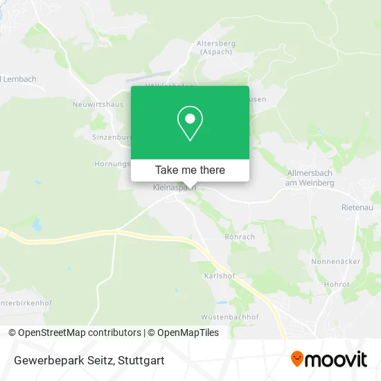 Карта Gewerbepark Seitz