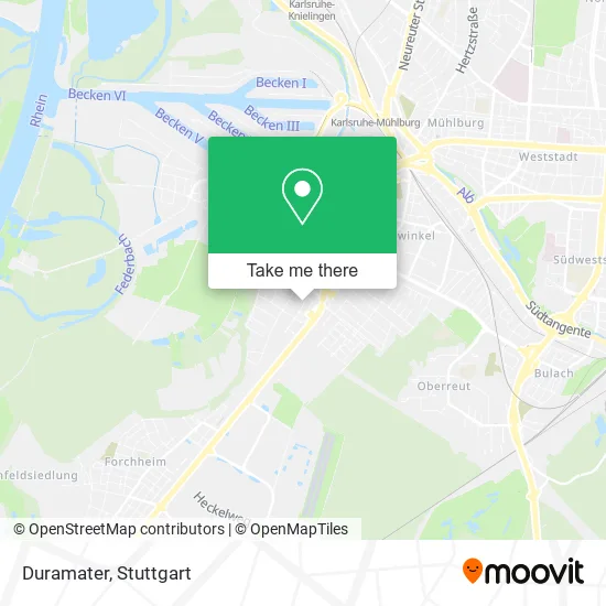 Карта Duramater