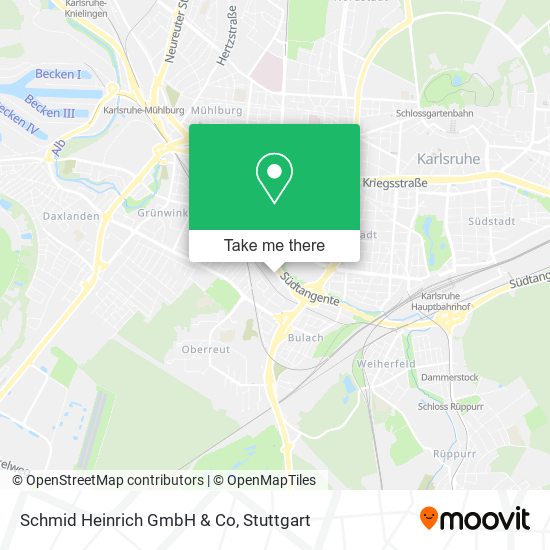 Schmid Heinrich GmbH & Co map