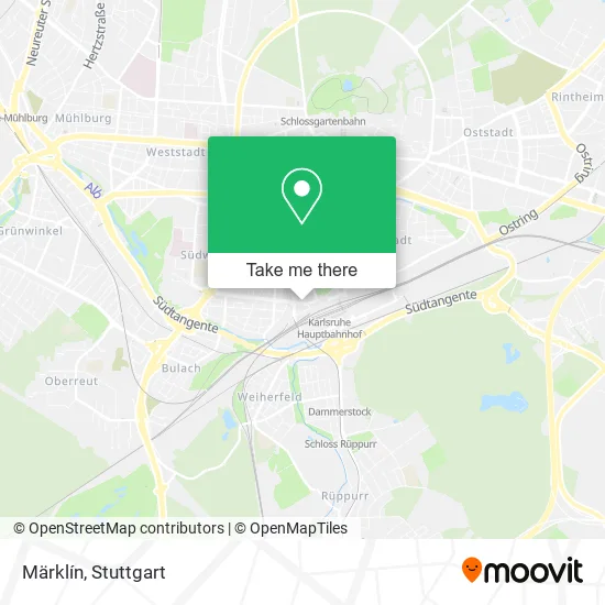 Карта Märklín
