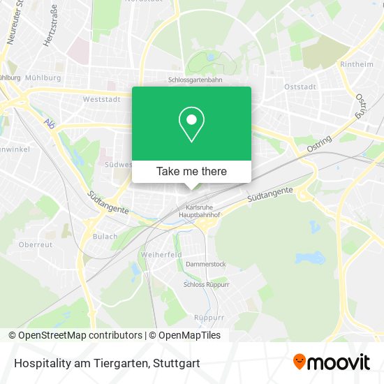 Hospitality am Tiergarten map