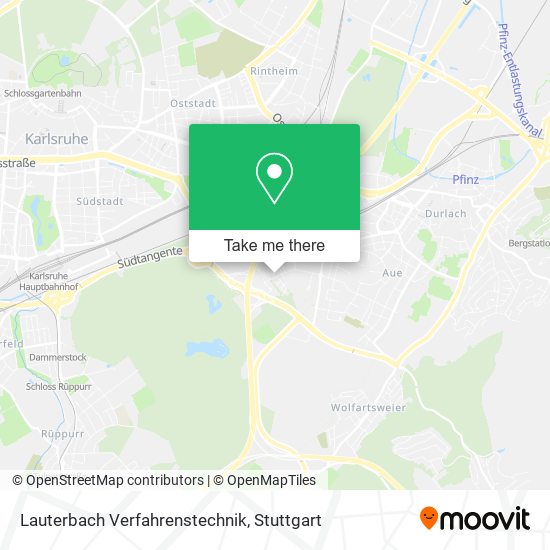 Lauterbach Verfahrenstechnik map