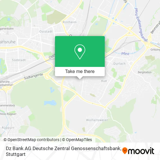 Карта Dz Bank AG Deutsche Zentral Genossenschaftsbank