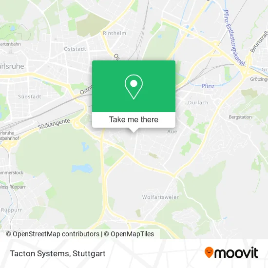 Карта Tacton Systems