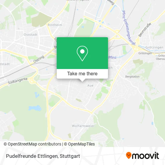 Карта Pudelfreunde Ettlingen