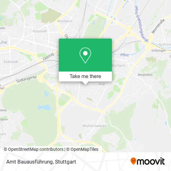 Карта Amt Bauausführung