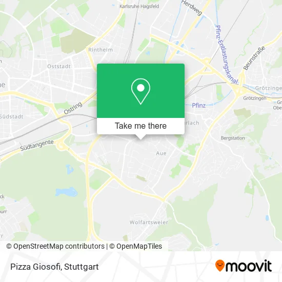 Карта Pizza Giosofi