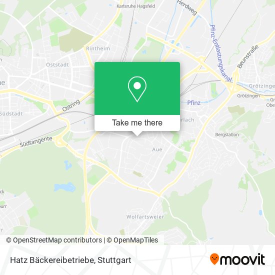 Карта Hatz Bäckereibetriebe