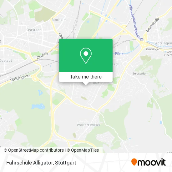 Карта Fahrschule Alligator