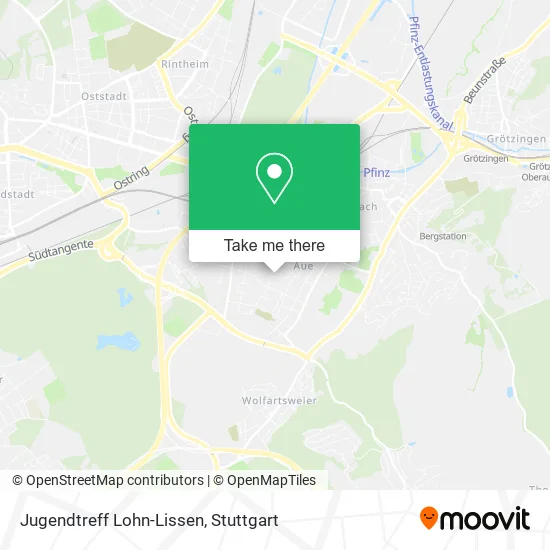 Карта Jugendtreff Lohn-Lissen
