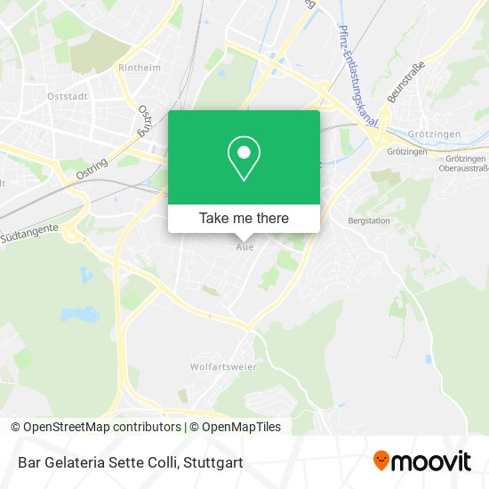 Bar Gelateria Sette Colli map