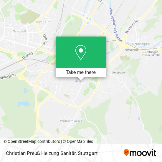 Карта Christian Preuß Heizung Sanitär