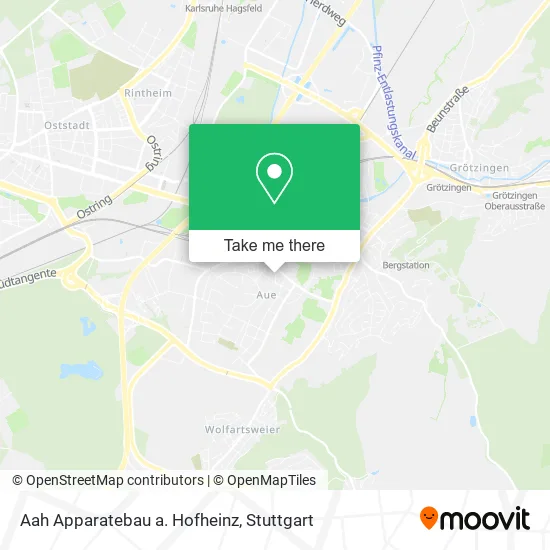 Карта Aah Apparatebau a. Hofheinz